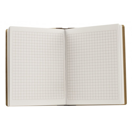 Книжка записна  KRAFT А6, 96 аркушів клітинка, HB6196K (HB6196K)