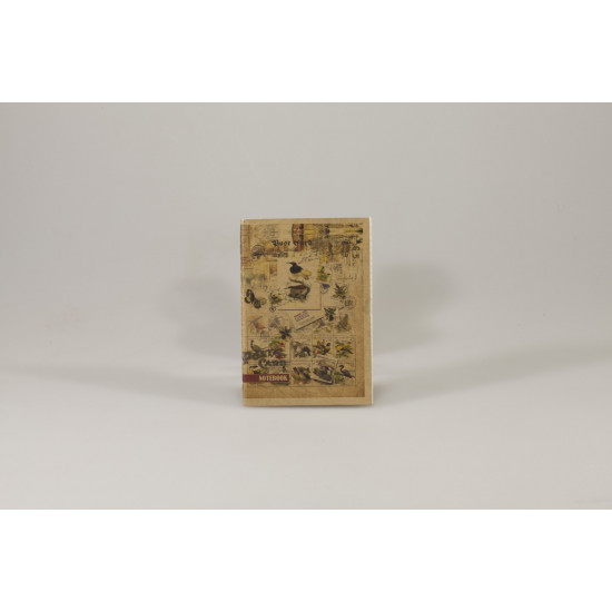 Книжка записна KRAFT А6, 36 аркушів клітинка, (центр. шов) CS6136K, 4 диз. Ofort (CS6136K)