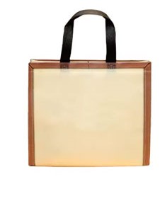 Сумка-шопер пластикова 32 х 27 х 10см (63-1-5-1002)