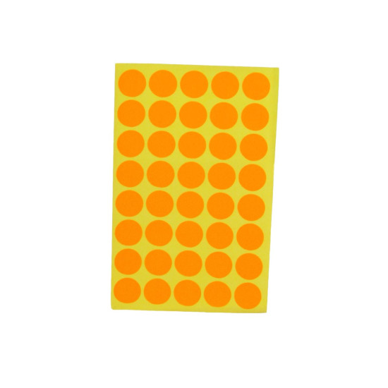 Цінник круглий, 40шт на аркуші (50шт уп) Unison (Це 010)