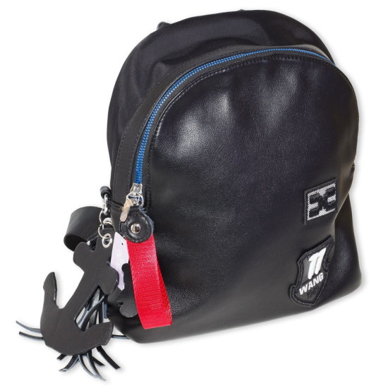 Рюкзак женский черный 36х26см (9635)