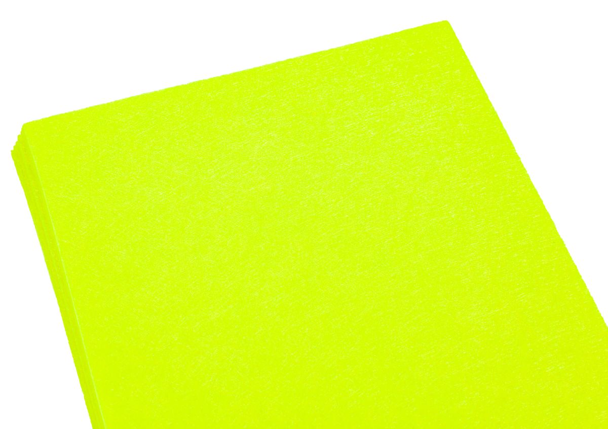Фетр Medium MHQ170-038  20 * 30см,  10 аркушів, 1.2мм, лимонний (170MHQ-038)
