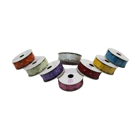 Скотч декоративный з глиттером 18мм x 180см Разноцветный Unison (JCF18-TYH)