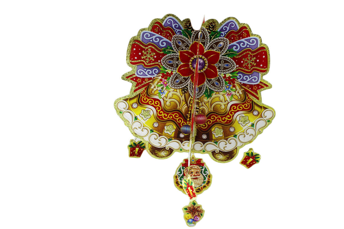 Подвеска "Две секции колокольчиком" 45см Разноцветный Unison (G815)