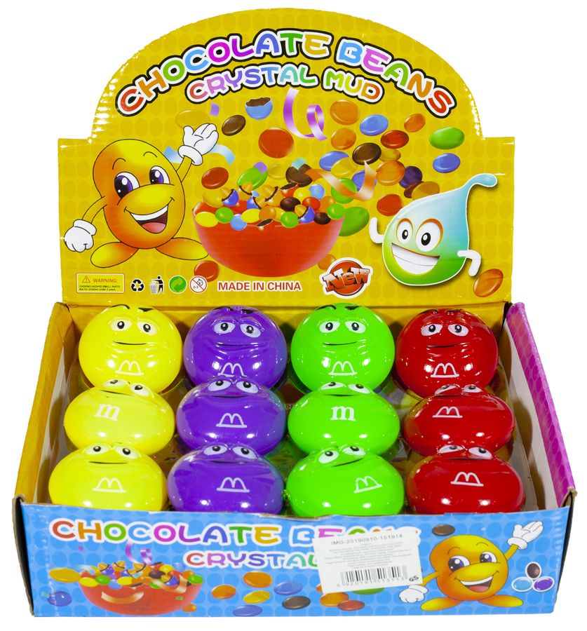 Слайм "MM"L непрозрач 60г 24шт/уп, 151914 (151914)