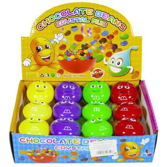 Слайм "MM"L непрозрач 60г 24шт/уп, 151914 (151914)