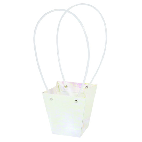 Подарочные пакеты-сумки, ручка пластик, 8х12.5х7см, Rainbow (BCD081207 - Rainbow)