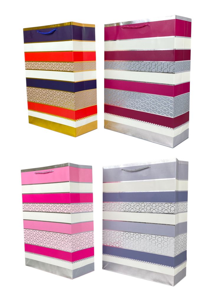 Пакеты 31x42x12cm подарочные фольгированные, Unison, YM-S1278L-2 (YM-S1278L)