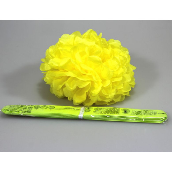 Помпоны декоративные бумажные 35см Разноцветный Unison (0815-24)