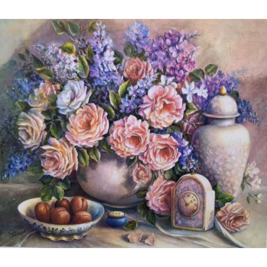 Картина по номерам 30*40см "Натюрморт" OPP (холст на раме краск. кисти. ) (1862EKTL_O)