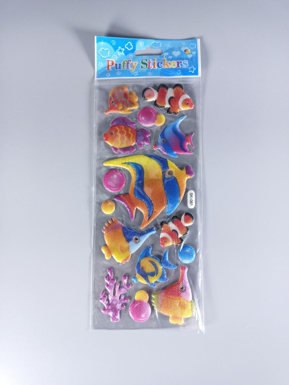 Наклейки 24х9 см Разноцветный Unison (SK-061)