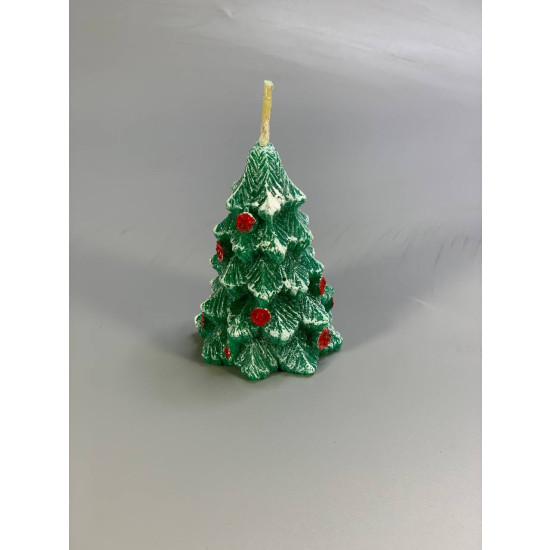 Набор декоративных новогодних свечей (елка, снеговик, новогодний цветок, морозко) 7,5см,  20 шт Разноцветный Unison (sw 75 -20)