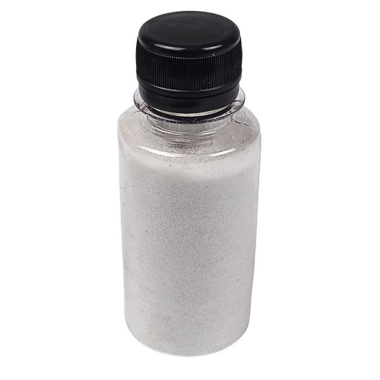 Глітер (присипка) 100мл  білий Білий Без бренду (ZA 100-8015)