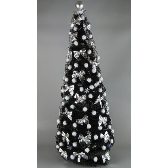 Елка каркасная 75см СЕРЕБРО Серебряный Unison (C00006)