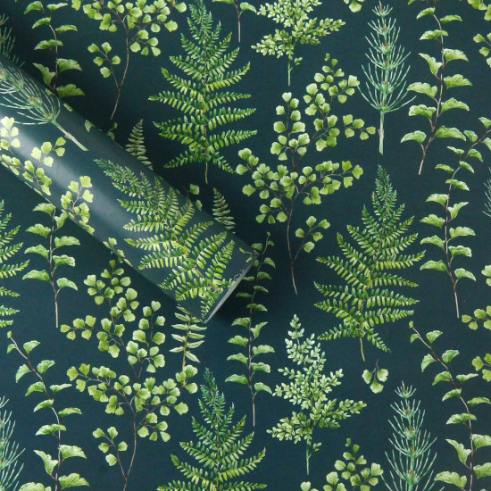 Бумага для упаковки подарков 10 листов - 100 х 70см 50г Зеленый Unison (PCZ10070-10-524)