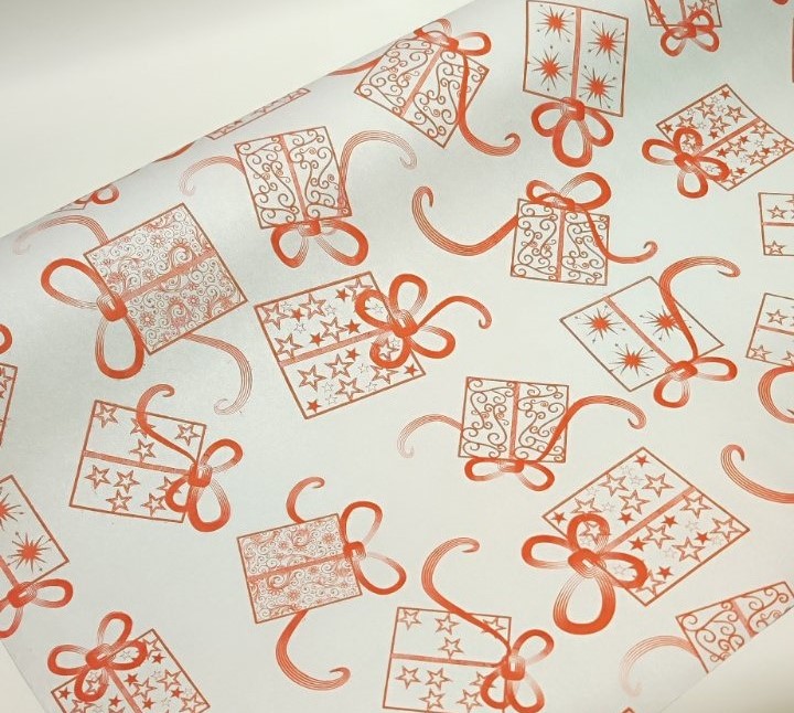 Бумага упаковочная крафт-двосторонний 0,7 х 7м (Пт 467.2)