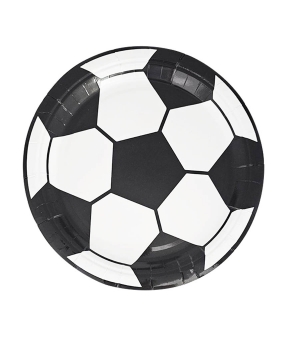 Тарелки бумажные TM Pelican 23cm "Футбольный мяч" - 10шт (871731)