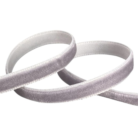 Бархатная лента  0,6 см х  50 ярдов Серый Marill (D00806- C 60)