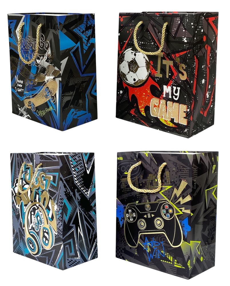 Пакет подарунковий 210гр, 26 х 32 х 10см (Q3021M)