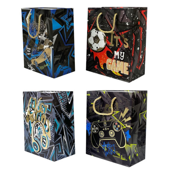 Пакет подарунковий 210гр, 26 х 32 х 10см (Q3021M)