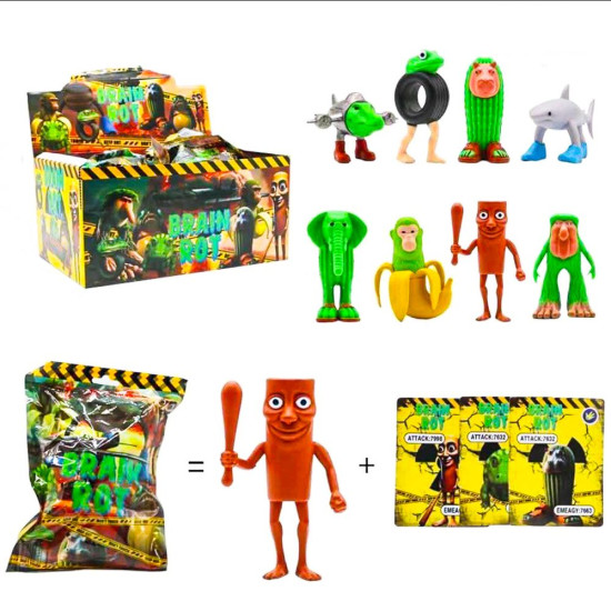 Игра "Герои нейромемов" "Собери всех" фигурки игрушки 4,4-8,5см (TCL050)