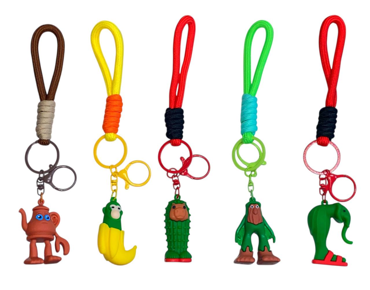 Брелок  Італійські Меми(Бомбардиро Крокодило, Тунг Тунг Тун Сахур ітд) (мікс) (KT-14)