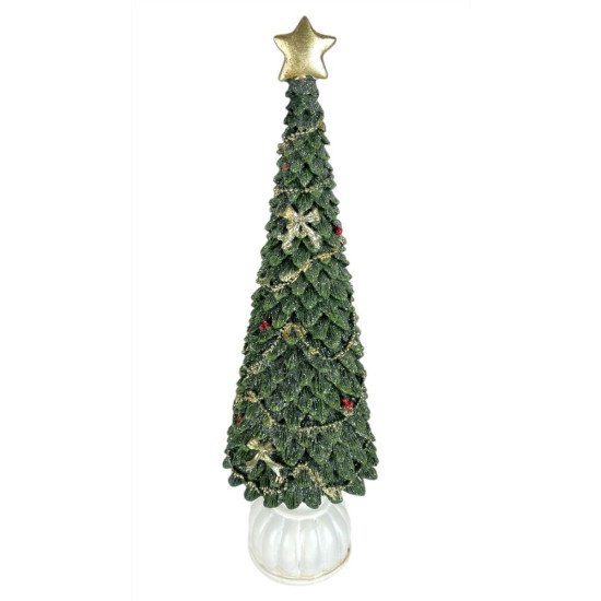 Новорічний cувенір "Ялинка" 12 х 12 х 36 см (L01187)