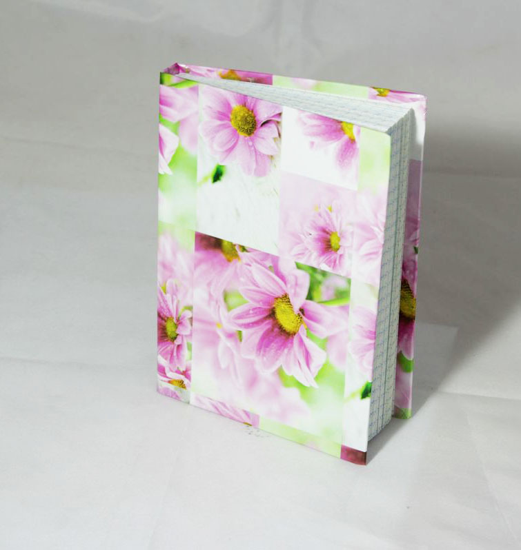 Блокнот  А6, клітинка,тверда ламінована обкладинка, 10,0х15,0, 160 аркушів (A6 - 160)