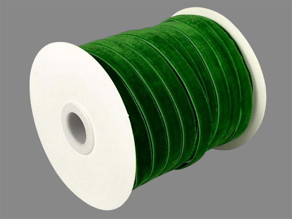 Бархатная лента  1,0 см х 50 ярдов (D00810- C 27)