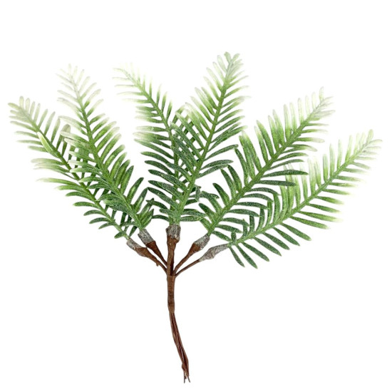 Добавка елки 4,5 х 13 см, зеленая (6 шт) (с30612)