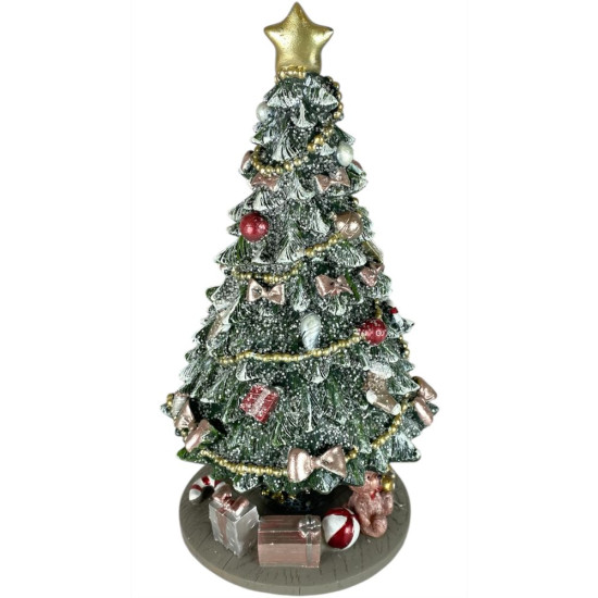 Новогодний сувенир "Елка" музыкальная 13 х 23 см (L00766)