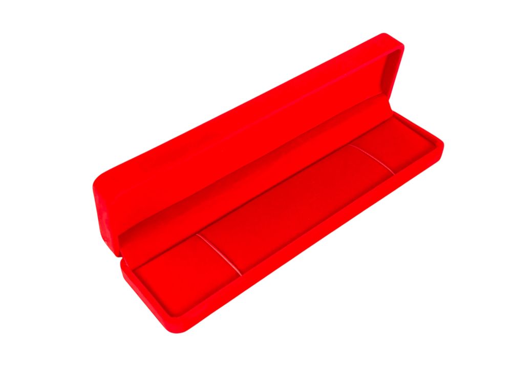 Коробка подарочная бархатная для украшений 22х5см (10580)