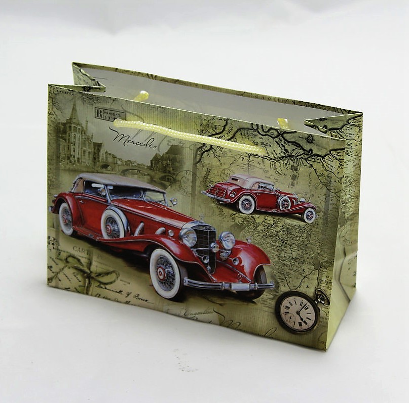 Пакет подарочный мужская серия 130гр, 18 х 11 х 5см (12шт/уп) Unison (PVM181105M)