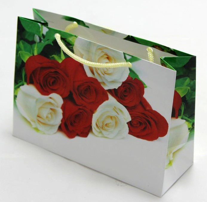 Пакет подарочный женская серия 130гр, 18 х 11 х 5см (12шт/уп) Unison (PVM181105W)