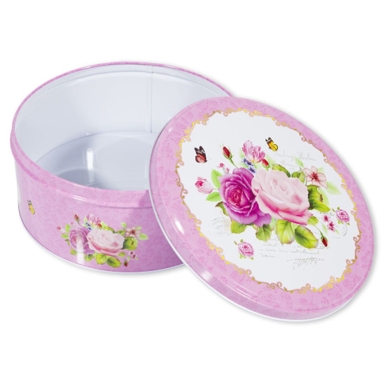 Металлическая круглая подарочная коробка MT-026-9 (MT-026-9)