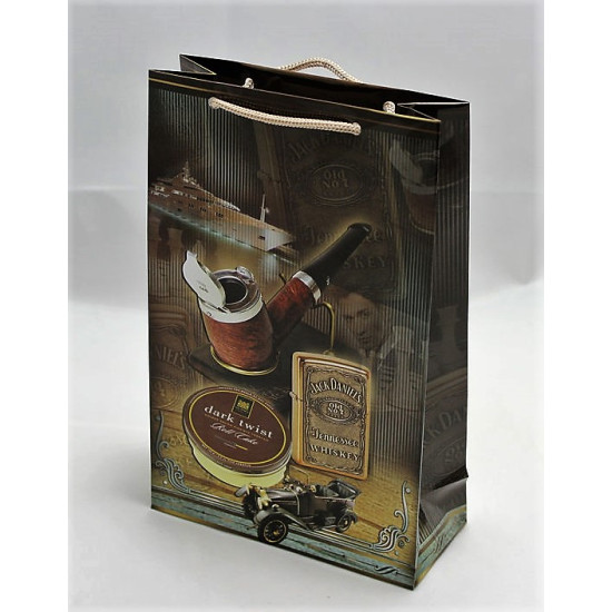 Пакет подарочный мужская серия 130гр, 17 х 26 х 8см (12шт/уп) Unison (PVM172608M)