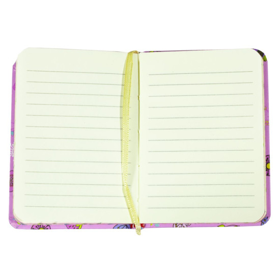 Блокнот на рез. A7,  7,5*10,5см, цв торец, mix (2000-А7)