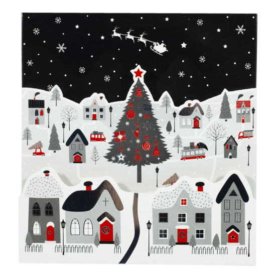 Новогодняя обьемная открытка , TW-H124 (TW-H124)