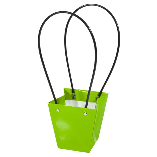 Подарочные пакеты-сумки, ручка пластик, 8х12.5х7см, Olive (BCD081207 - Olive)