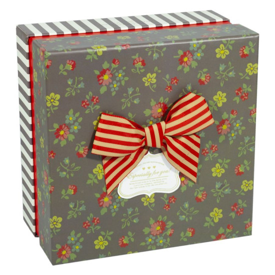 Подарункова коробка NC06-35, квадратна, 20.5х20.5х11.5cm (NC06-35  №1)