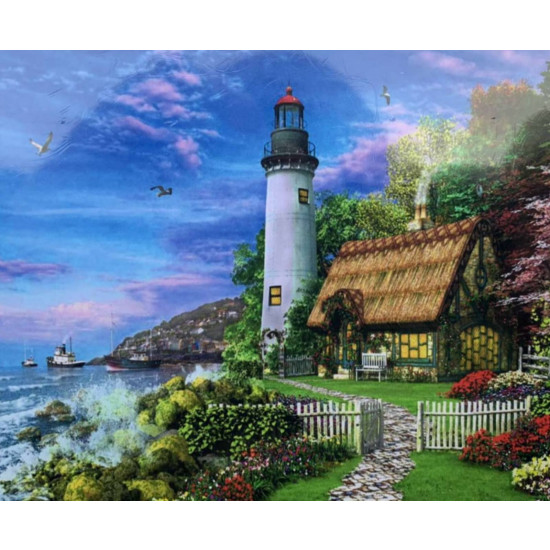 Картина по номерам 40 х 50см "Маяк" OPP Разноцветный Unison (6392EOTG_O)