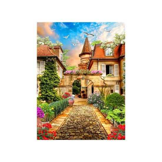 Картина за номерами "Старе місто" 40 * 50см, крас.-акрил, кисть-3шт. (RA3575)