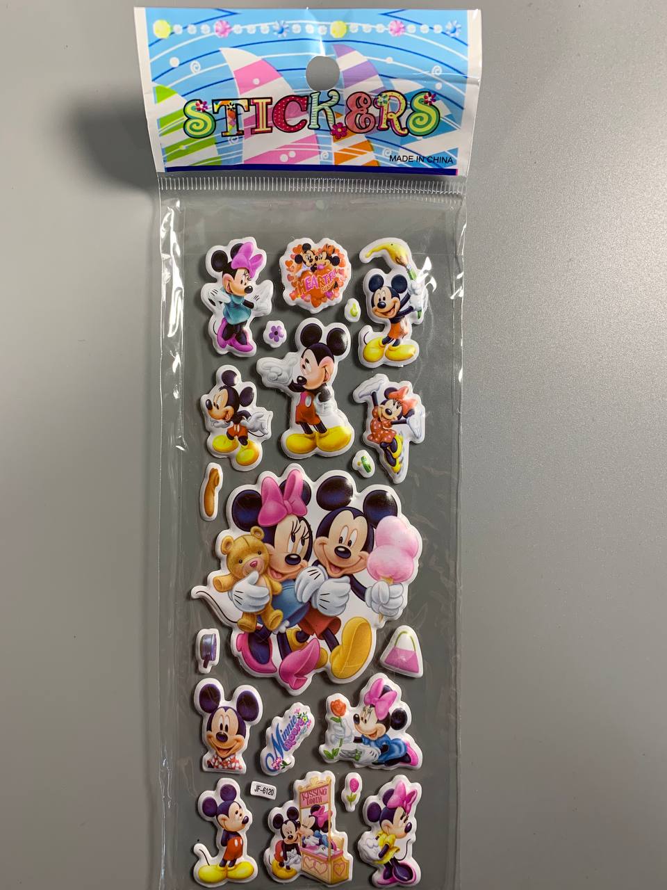 Наклейка  21х7 см Різнокольоровий Unison (JF-6120)