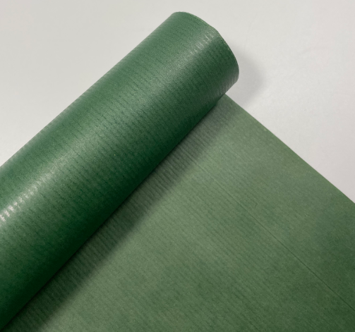 Бумага упаковочная крафт-двосторонний 0,7 х 7м Зеленый Unison (Пт 858.18)