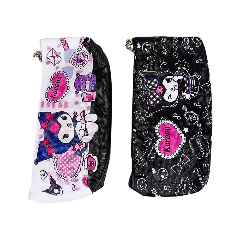 Пенал-косметичка "Зайка Kuromi-сердце" 20,5 х 9,5 х 3 см 2 вида Разноцветный Без бренда (10692)