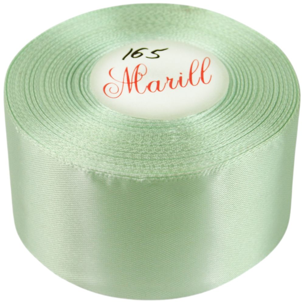 Атласная лента 5см (±5мм) x 33м Серый Marill (LA5033-165)