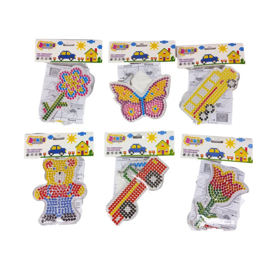 Набор для творчества "Собери Термо-мозаику" 13 х 16см, 6 видов Разноцветный Без бренда (7963-2)