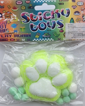 Таба сквиш антистресс X1-21 Лапка меховая (712213)