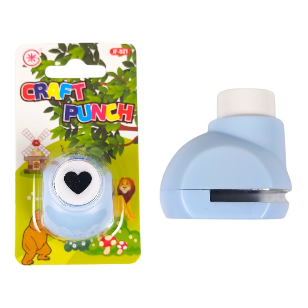 Дирокол фигурный диаметр 1см Разноцветный Без бренда (821-24-P)