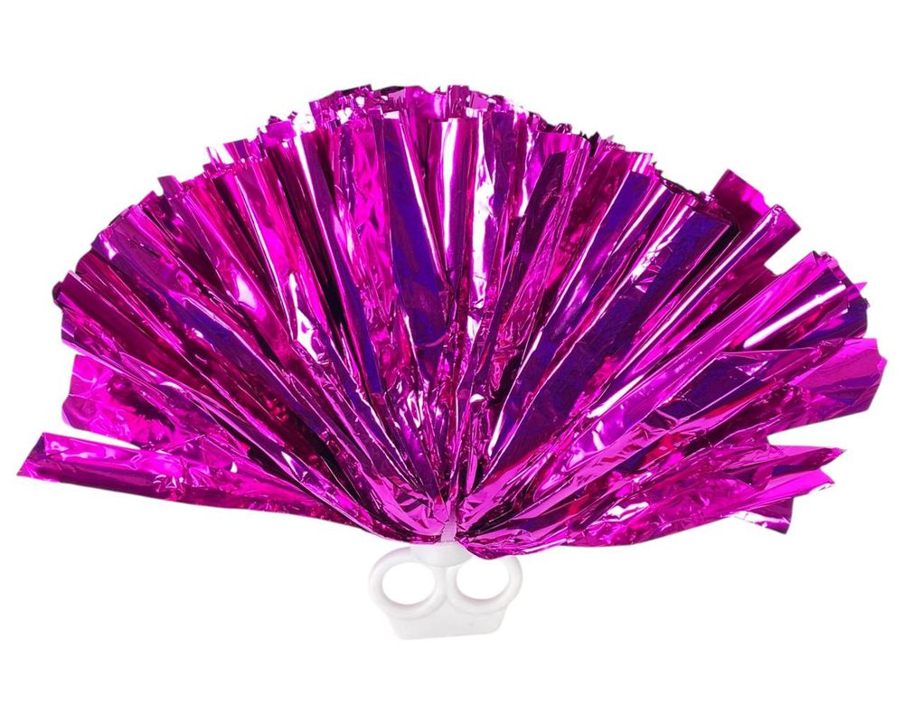 Помпоны для танцев и чирлидинга на кольцах, малиновые (0815-200   raspberry)